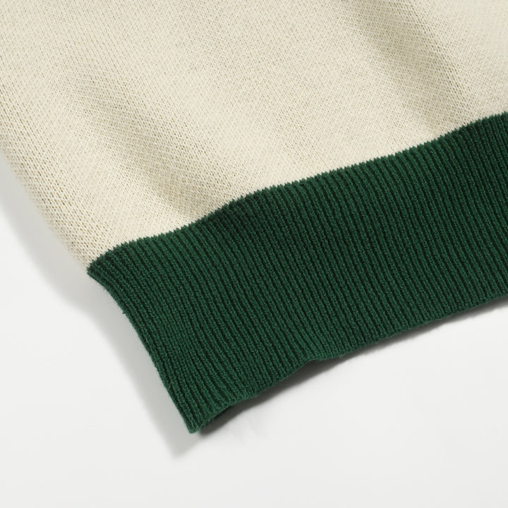 Women's apricot night cat vintage knitwear