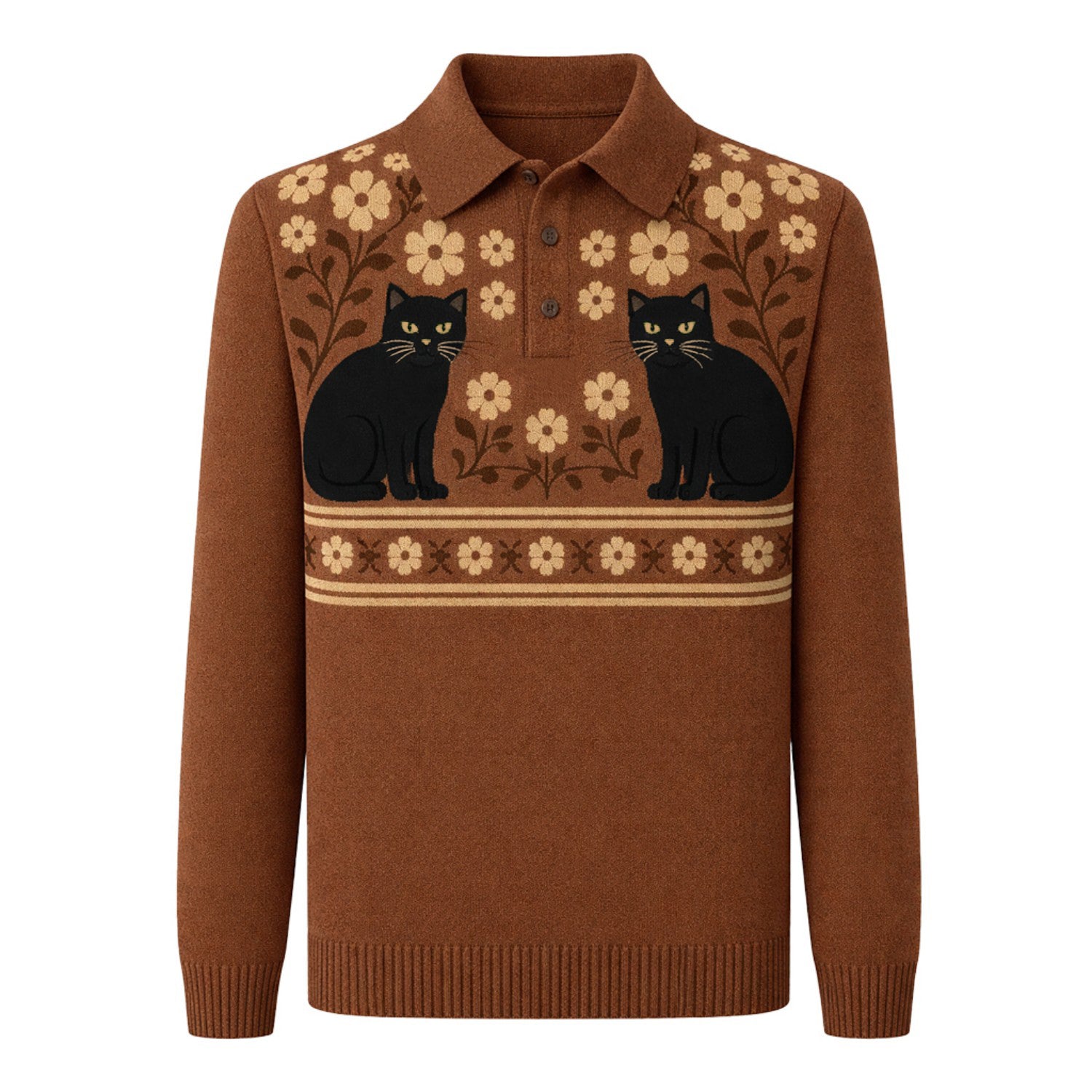 トップス CTHY HIGH-END OVERSIZE JACQUARD ART KNIT H&M Jacquard-Knit Sweater at Vancouver Mall in Vancouver, WA