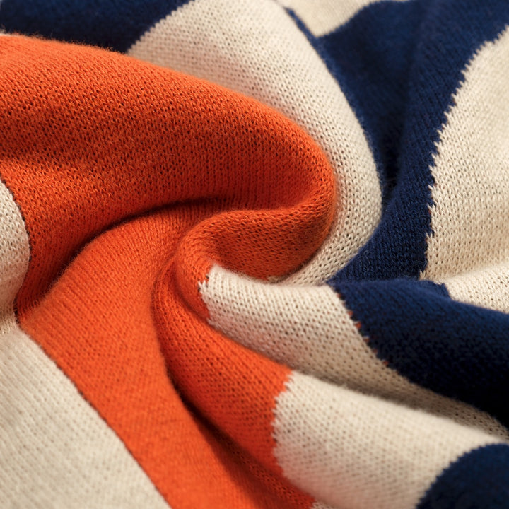Cardigan Maglia Uomo Retro Trend Artistico