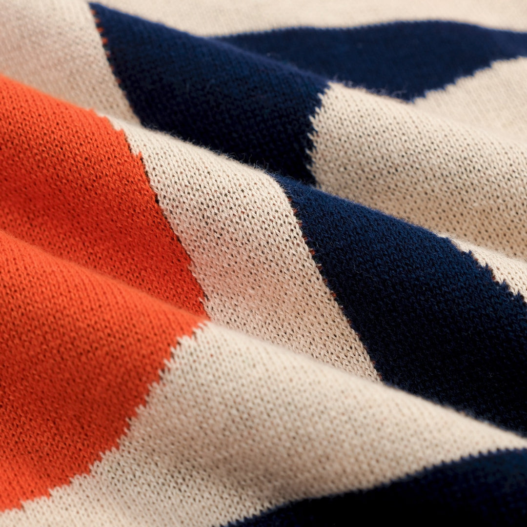 Cardigan Maglia Uomo Retro Trend Artistico