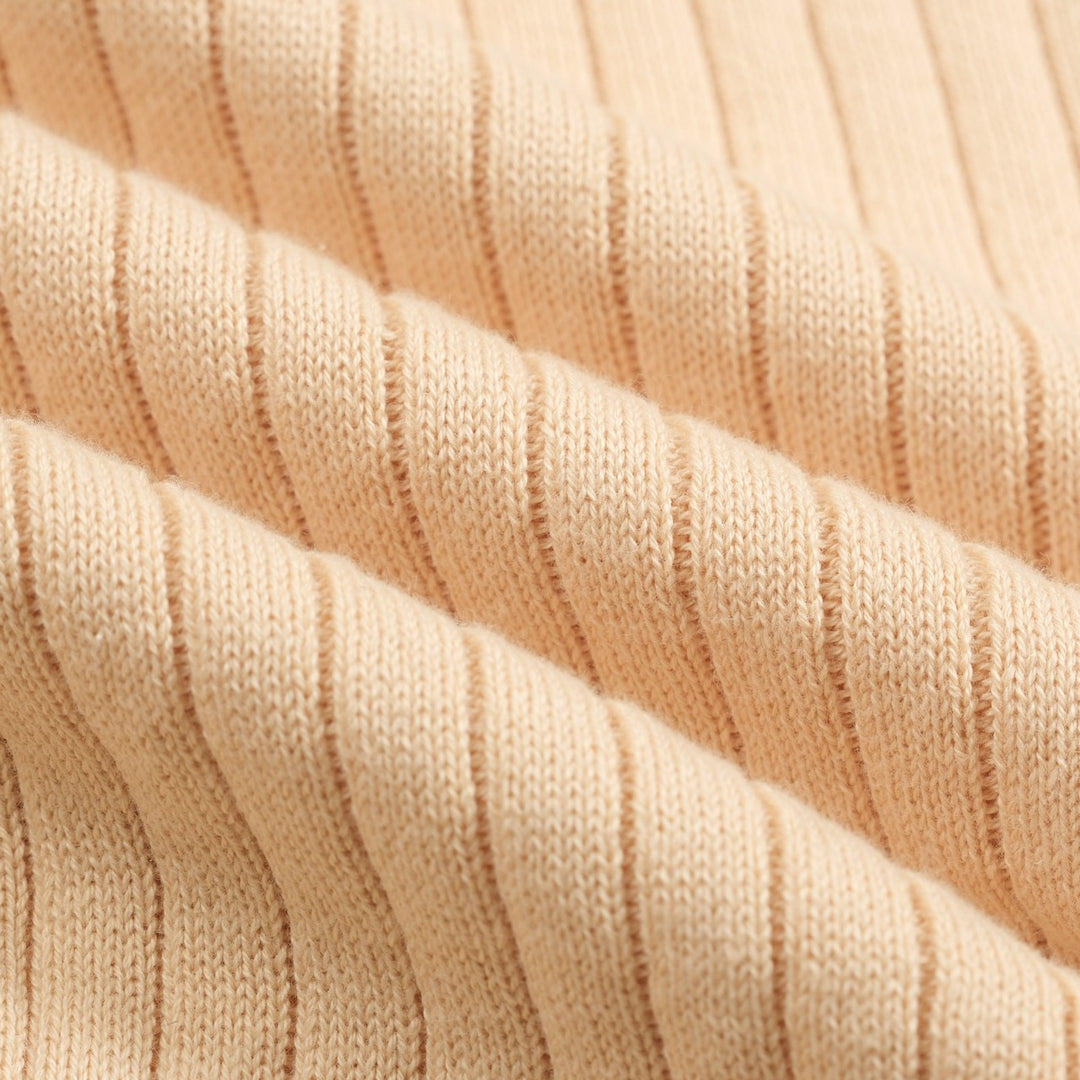 Men's apricot pit bar vintage aesthetic knitted cardigan