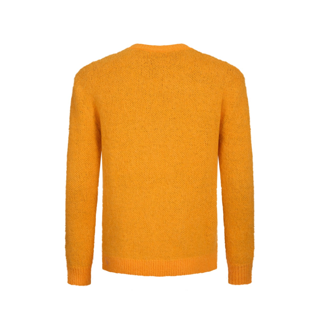 Men's yellow cheetah knitted sweater – OXKnit