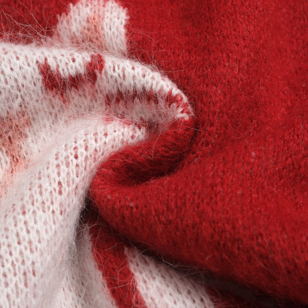 Γυναικεία χαριτωμένα γάτα ζακάρ βελούδινα πλεκτά