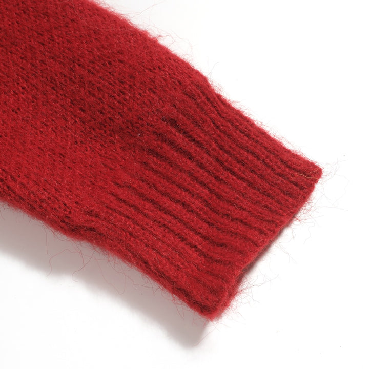 Γυναικεία χαριτωμένα γάτα ζακάρ βελούδινα πλεκτά