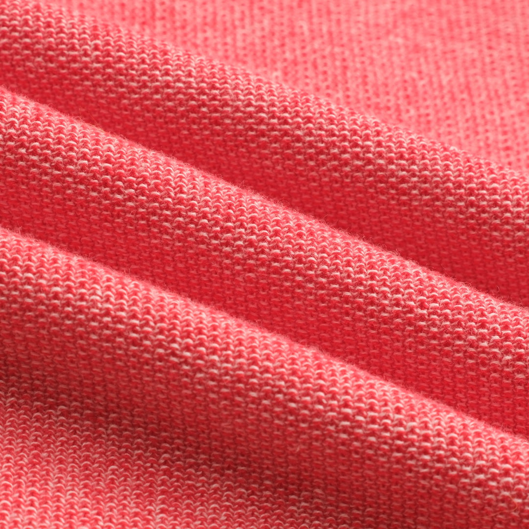 Women's red vintage college knitwear