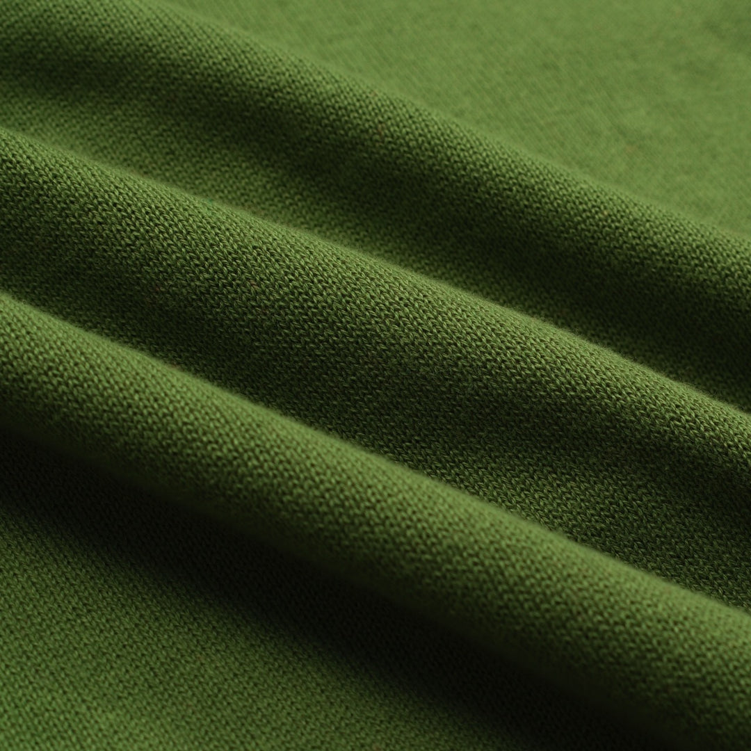 Kvinders grøn fuglebroderet strikcardigan