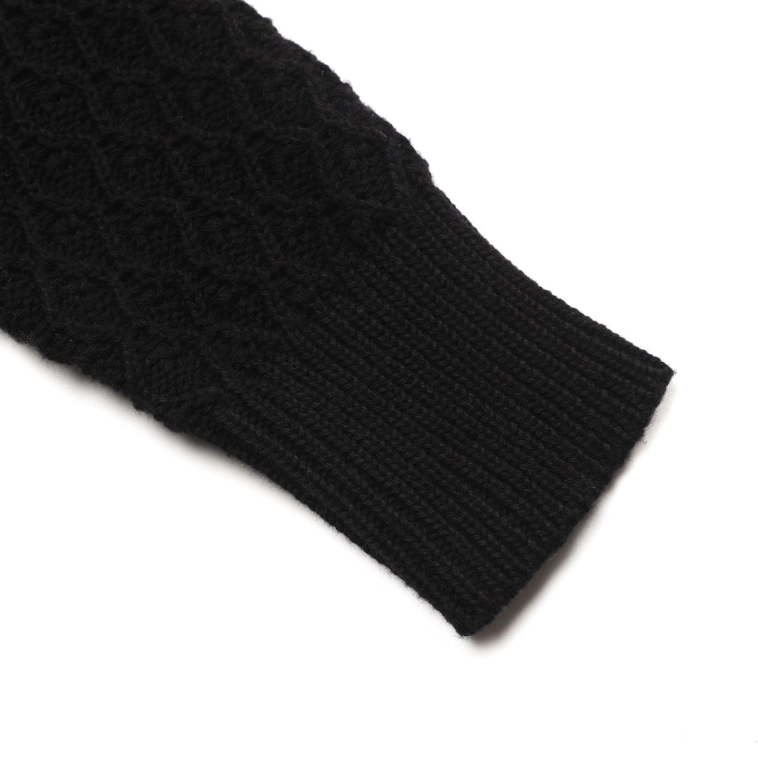 Mehrfarbiger, trendiger Street-Jacquard-Cardigan für Herren