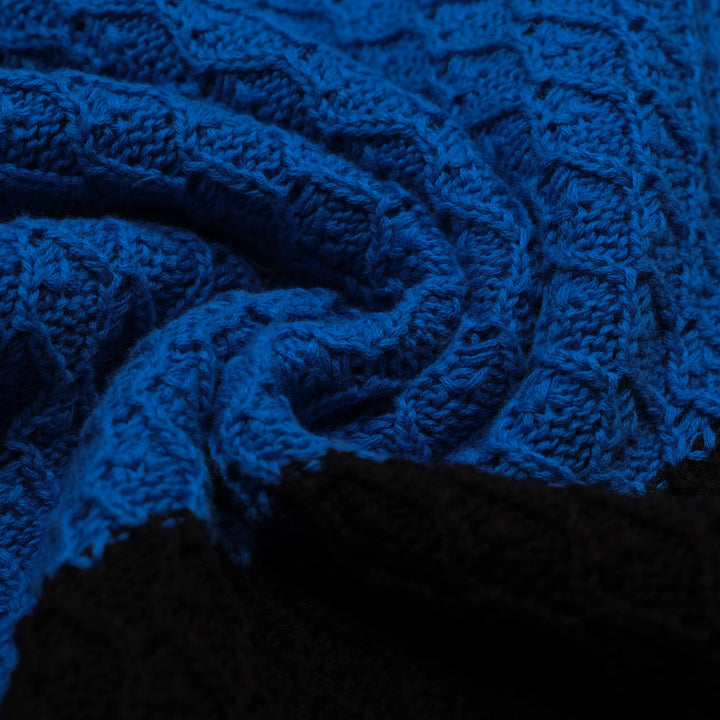 Mehrfarbiger, trendiger Street-Jacquard-Cardigan für Herren