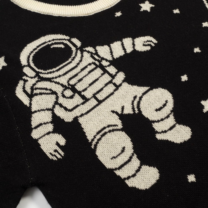 Women's Black planet main carry vintage knit T-shirt