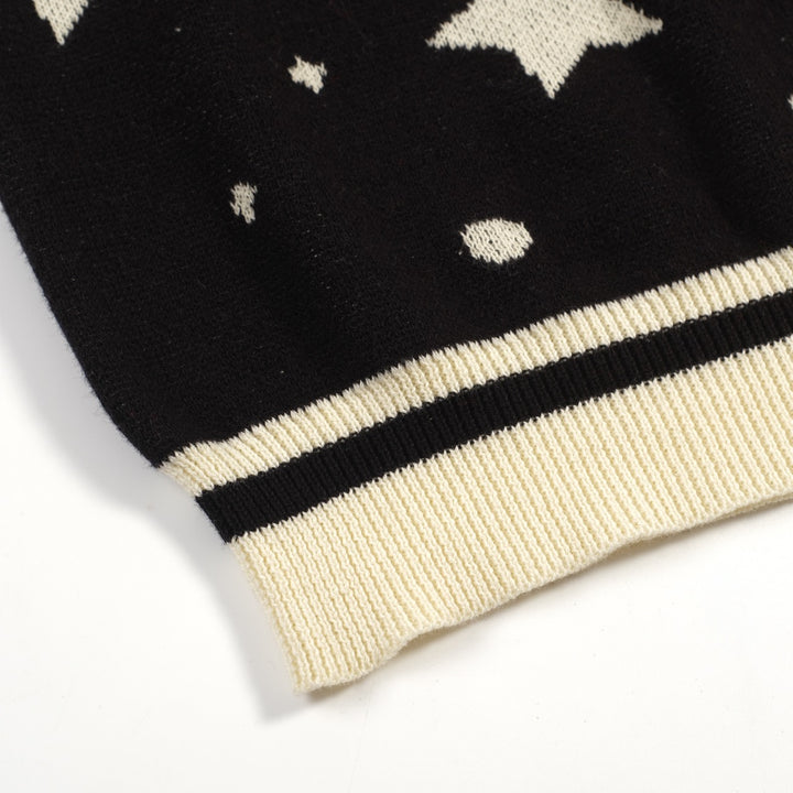 Women's Black planet main carry vintage knit T-shirt