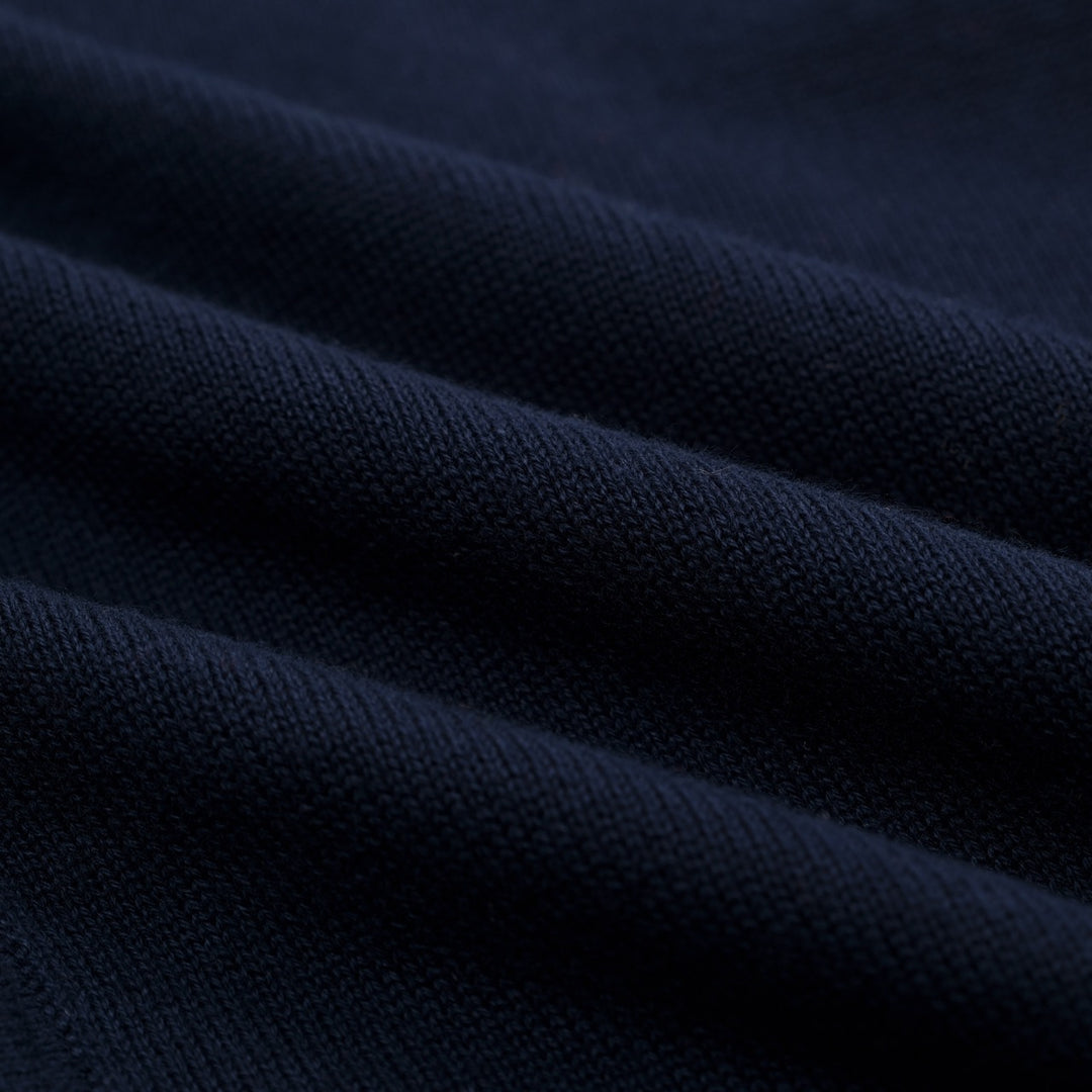 Women's dark blue  vintage knit summer cardigan