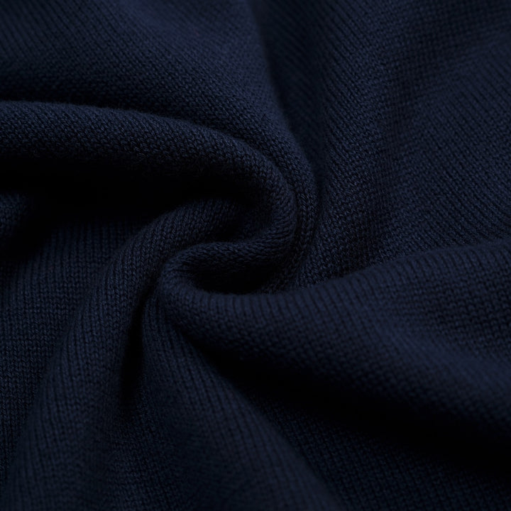 Women's dark blue  vintage knit summer cardigan