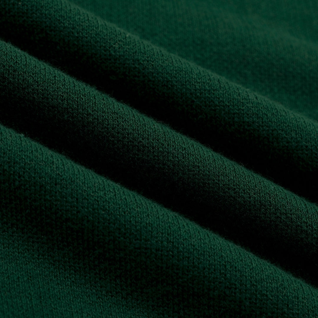 Groen Retro Luxe Stijl Heren Vest met Tijger Jacquard Breisel