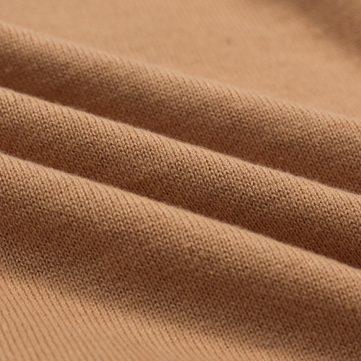 Kaki damesvest met retro-zomerse kokospalm en geborduurd lint in de taille
