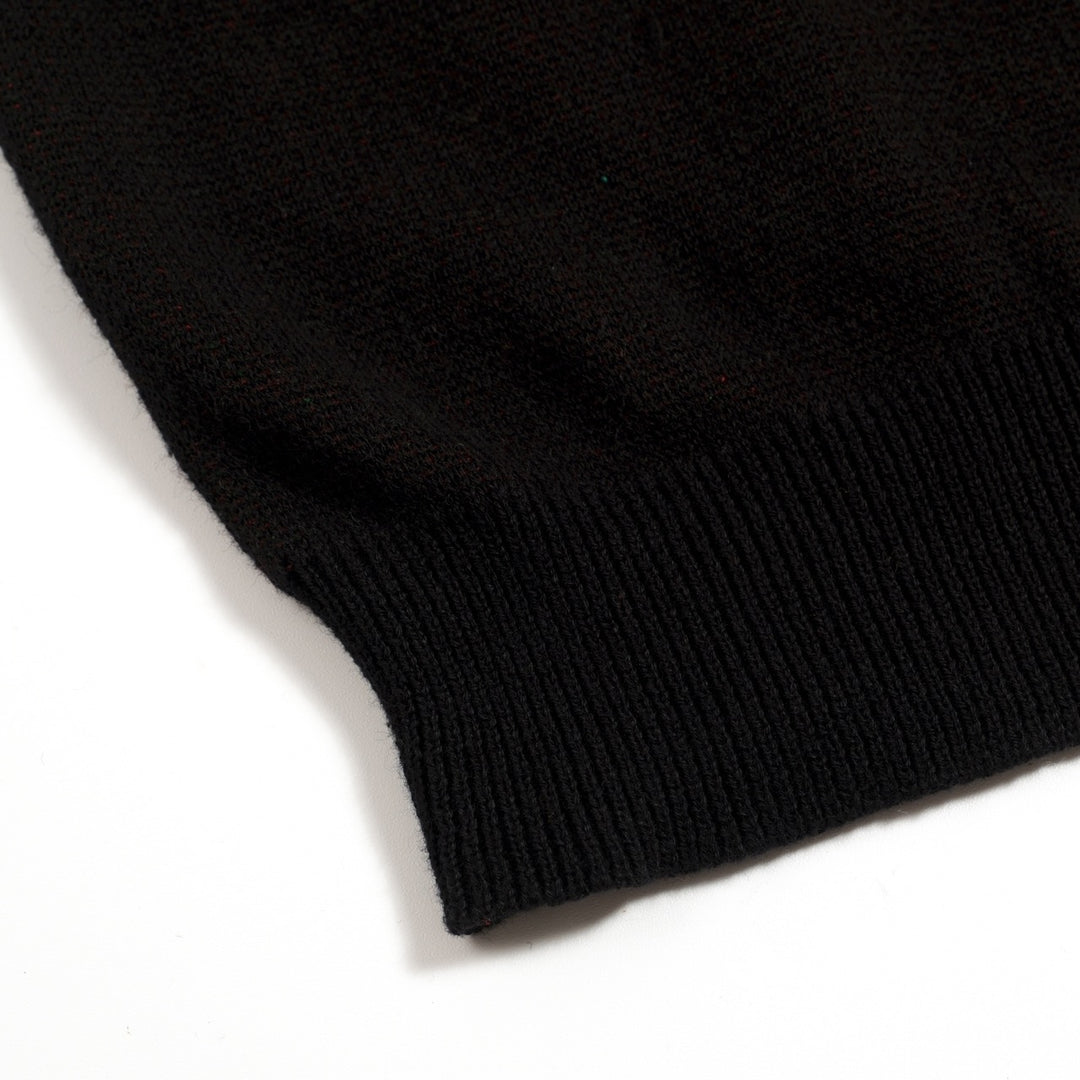 Robe débardeur noire rétro style Charleston pour femme