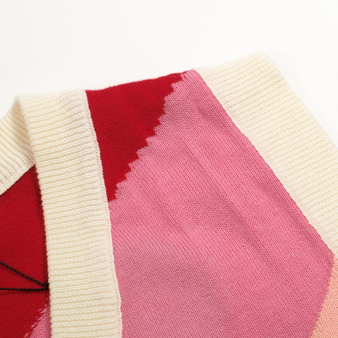 Ensemble de robe débardeur en maille style rétro pour femme