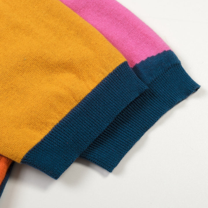Conjunto de Vestido Retro Psicadélico dos Anos 70 para Mulher
