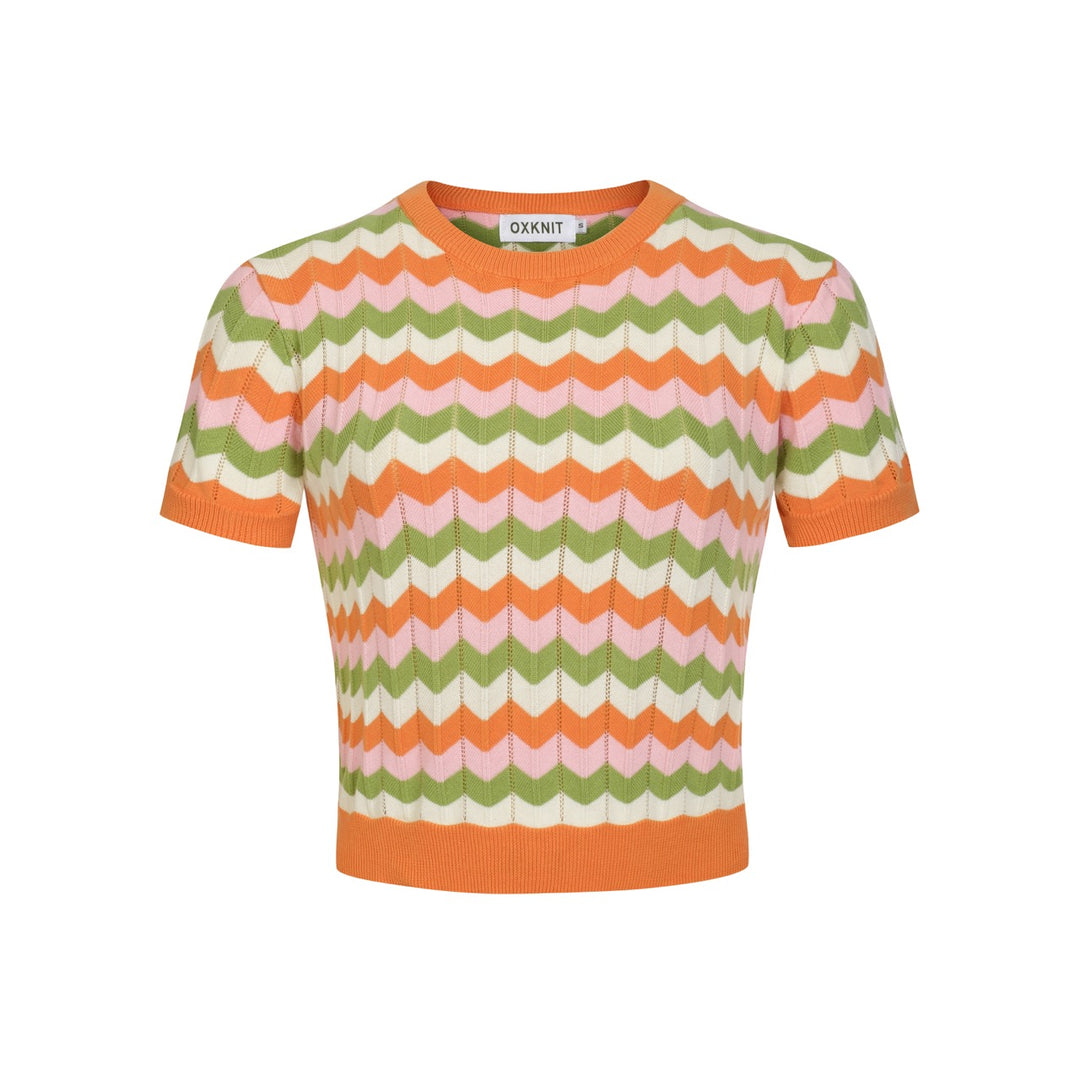 Conjunto de Vestido Retro Feminino em Malha Jacquard