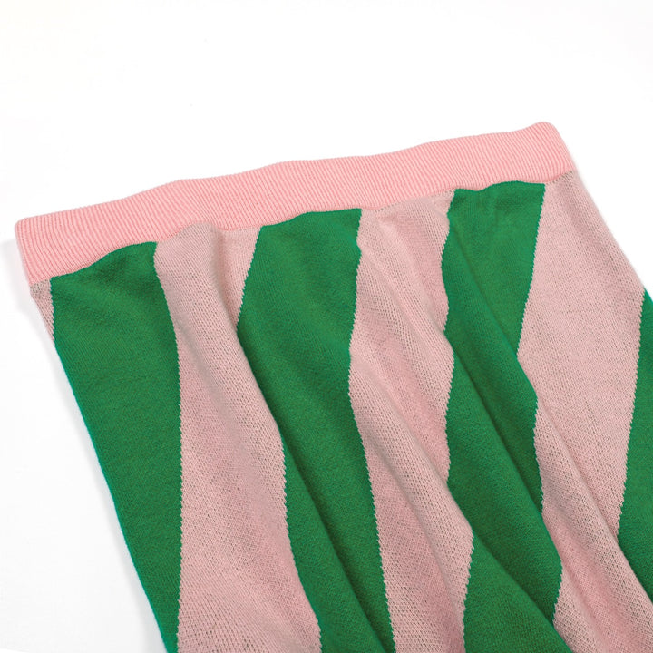 Conjunto de Vestido com Gola Polo de Moda Artística dos Anos 60 para Mulher