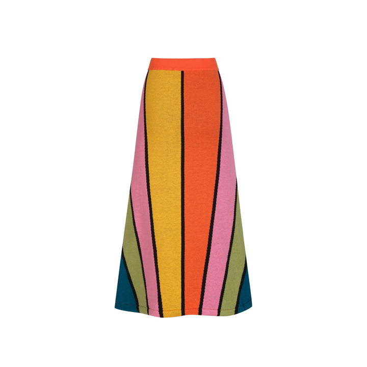 Conjunto de Vestido Gráfico Psicodélico de los 60 para Mujer