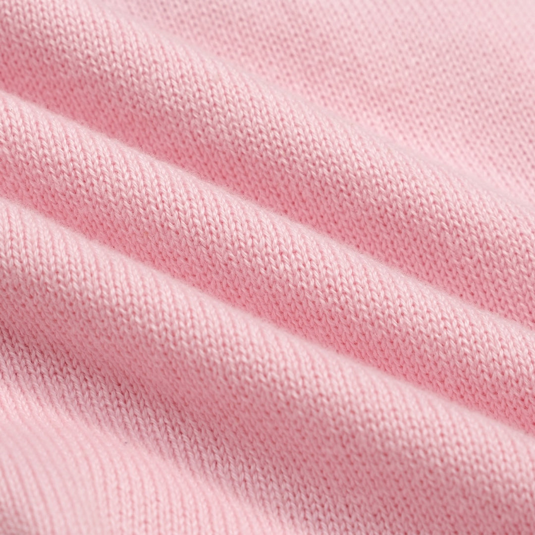 Women's Pink Classic Simple Halter Knit Vest