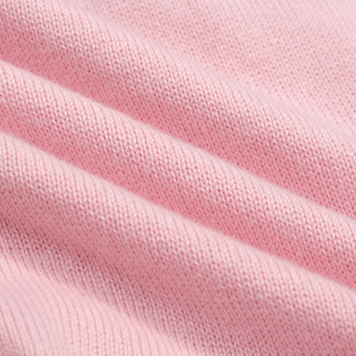 Women's Pink Classic Simple Halter Knit Vest