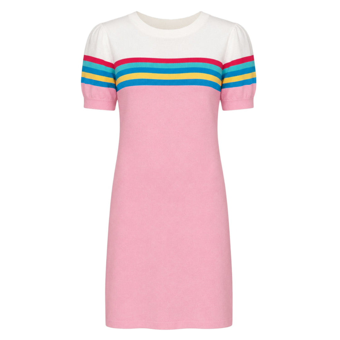Vestido de malha vintage anos 60 azul escuro para mulher