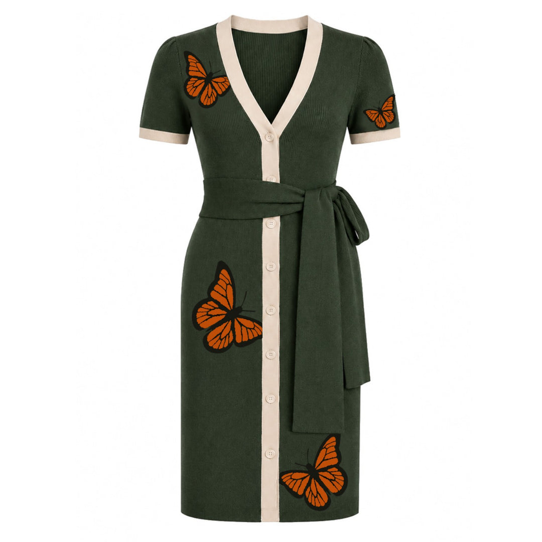 cottagecore wrap dress Charlotte Sage Green Tencel Wrap Dress Cottagecore Aulieude