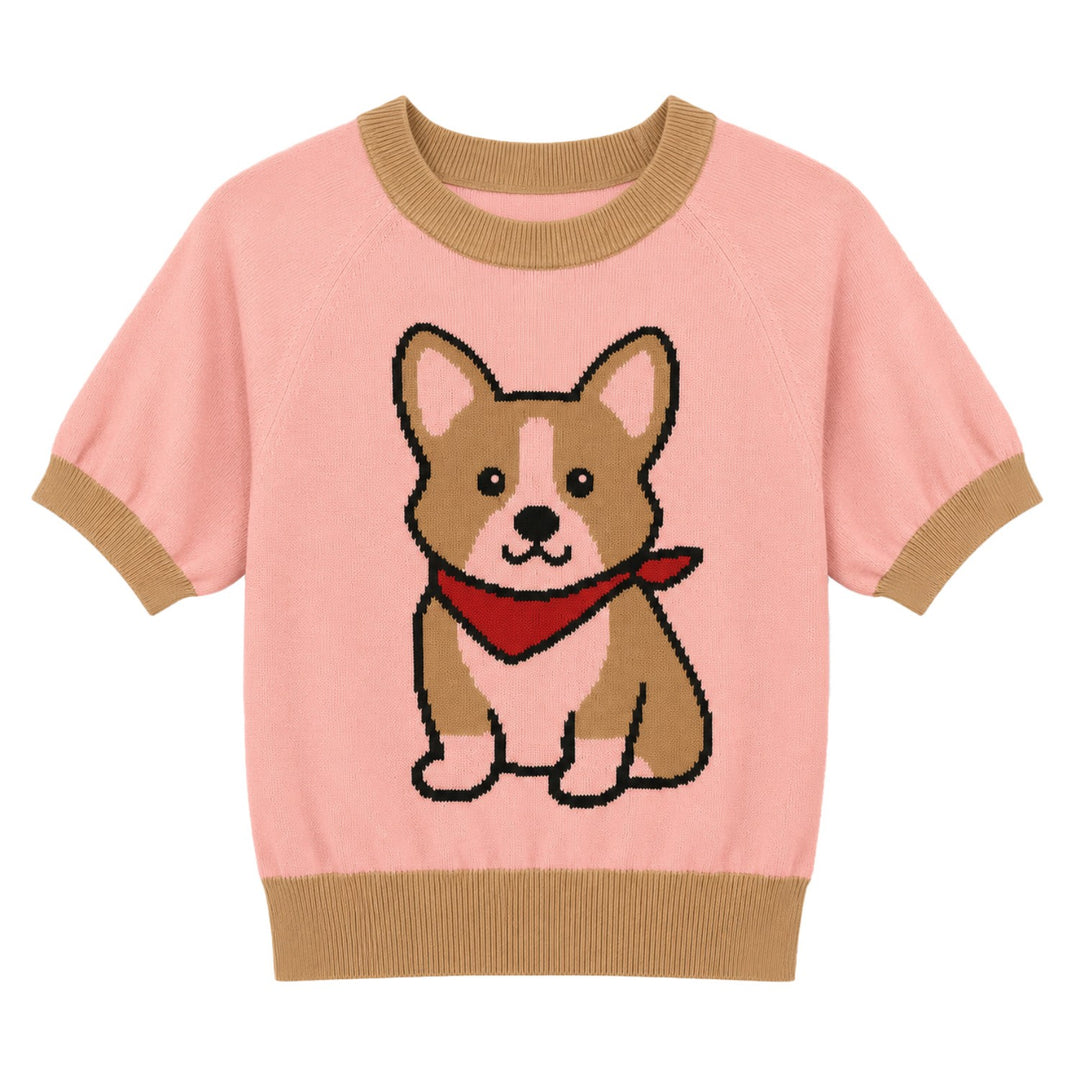 Camiseta feminina de malha texturizada amarela oca fora dos ombros - comprimento cortado