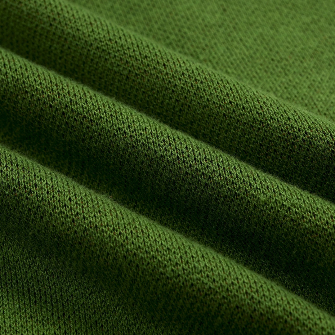 Cardigan en maille à manches courtes, style resort, vert avec papillon pour femme, à nouer devant