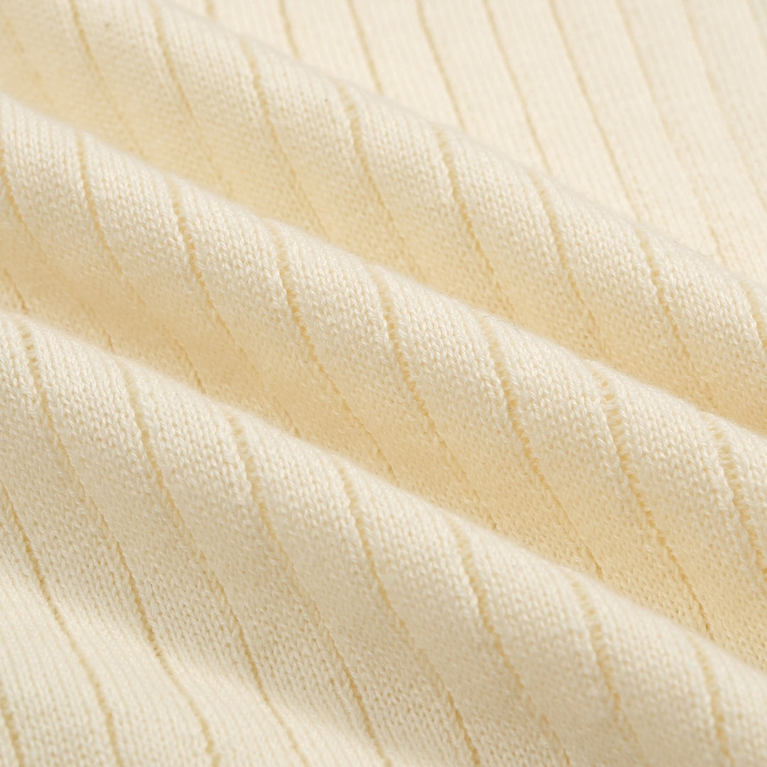 Herre Retro Stripet Klassisk Jacquard Strikket Cardigan