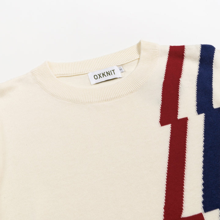 Ανδρικό Βρετανικό Ρετρό Streetwear Πλεκτό Jacquard