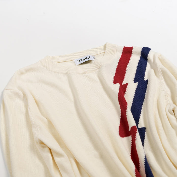 Ανδρικό Βρετανικό Ρετρό Streetwear Πλεκτό Jacquard
