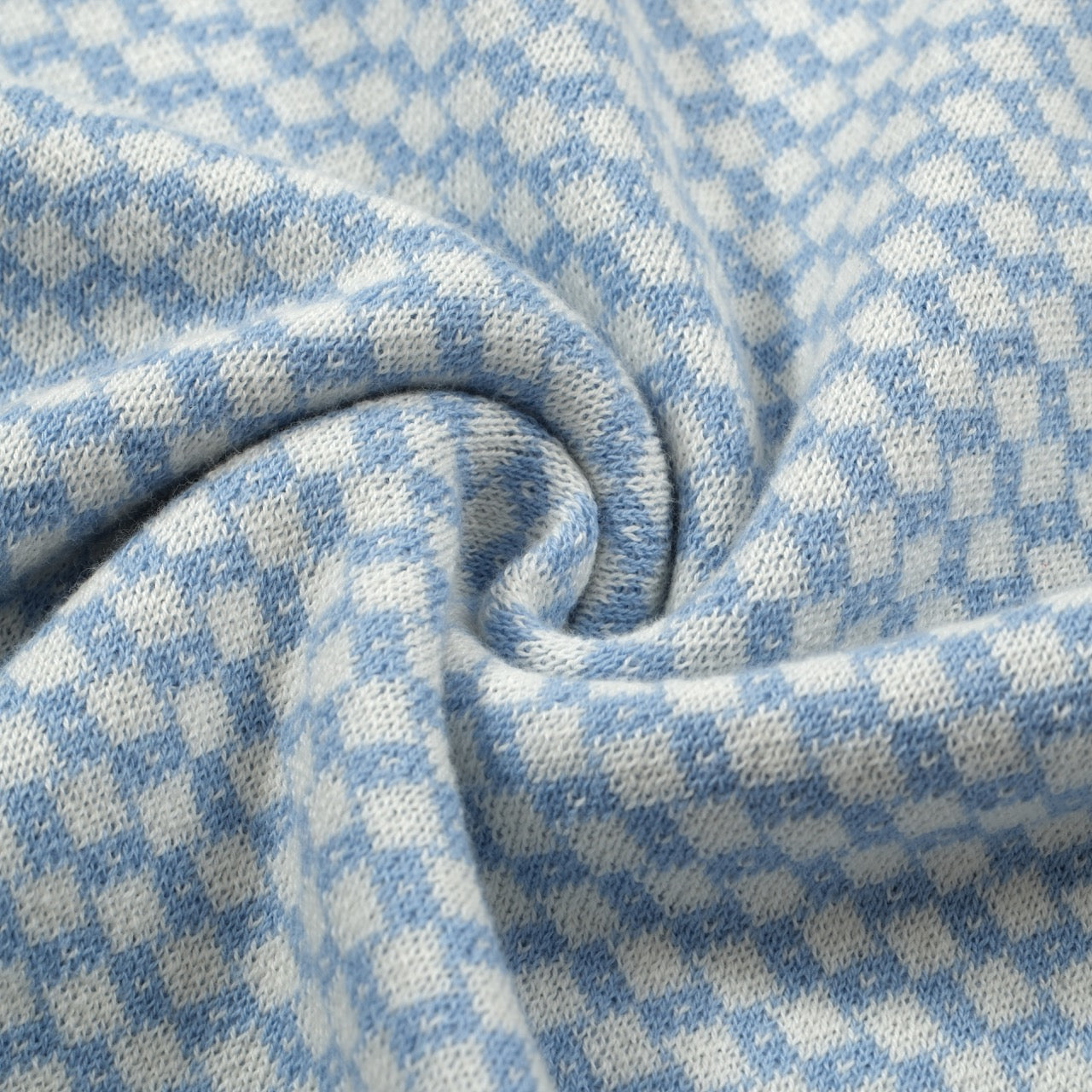 OXKNIT Men Vintage Clothing 1960s Mod Style Casual Blue Knit OXKNIT Men Vintage Clothing 1960s Mod Style Casual Blue Knit