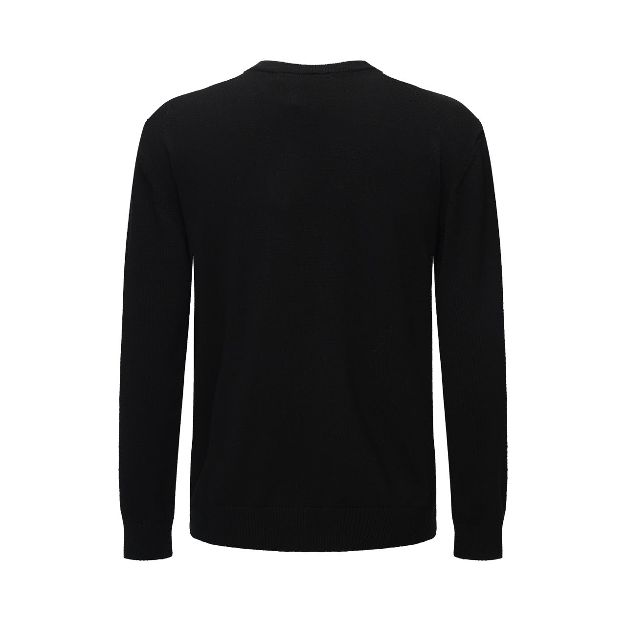 OXKNIT Men Vintage Clothing 1960s Mod Style Casual Knit Black Racing Retro Jumper