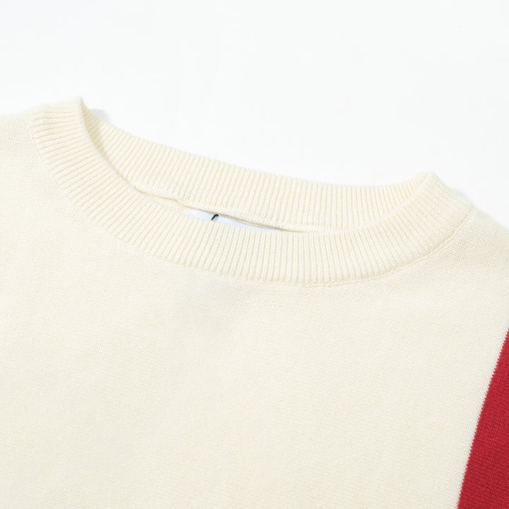 Oxknit Pull Tricot Homme Col Montant Boutons – Style Rétro Années 60, Coton Doux Et Élégant