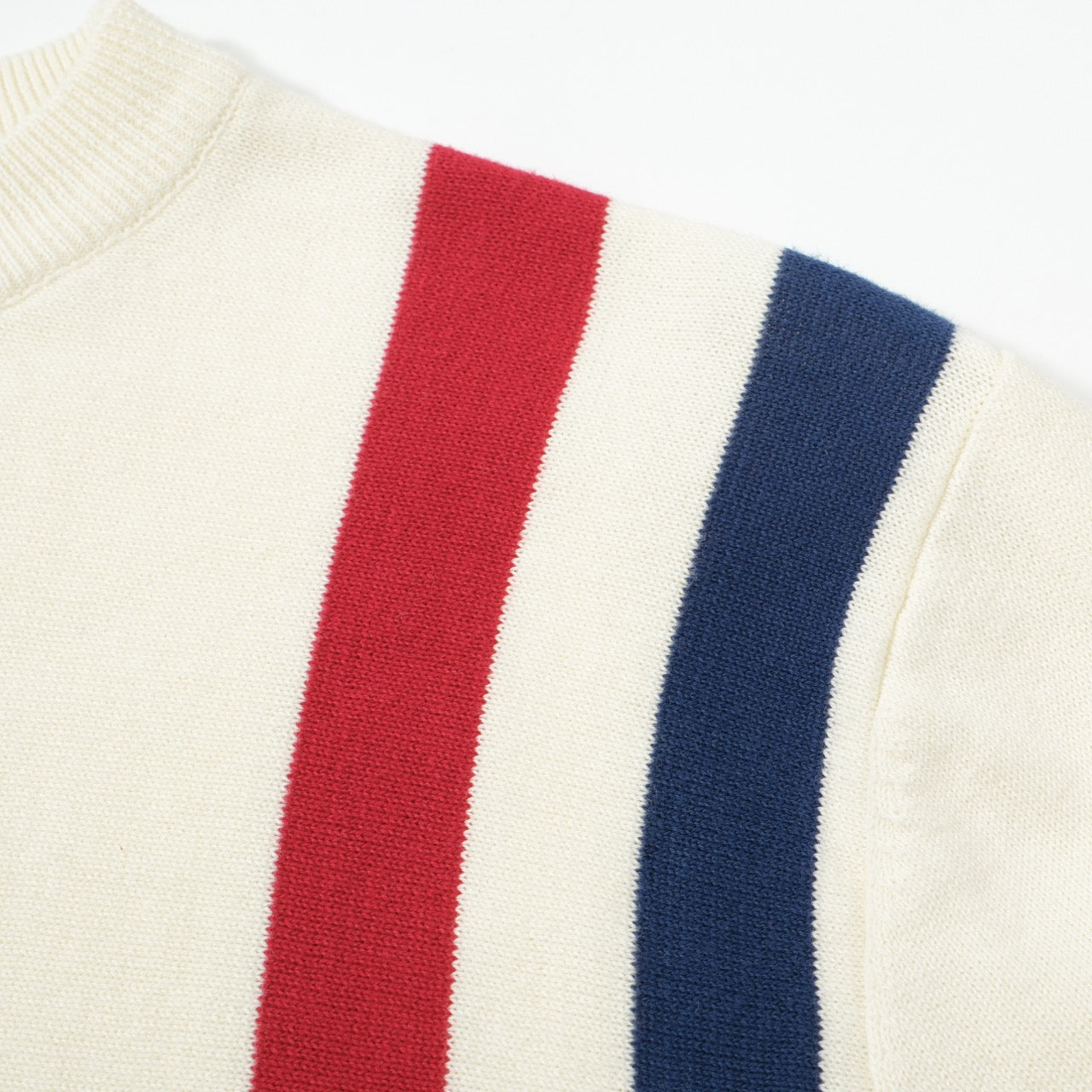 Red blue and white jumper hotsell