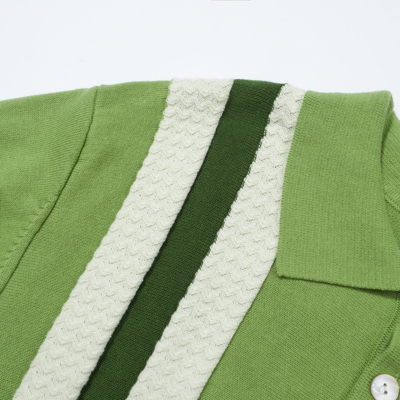 OXKNIT Men Vintage Clothing 1960s Mod Style Casual Stripe
