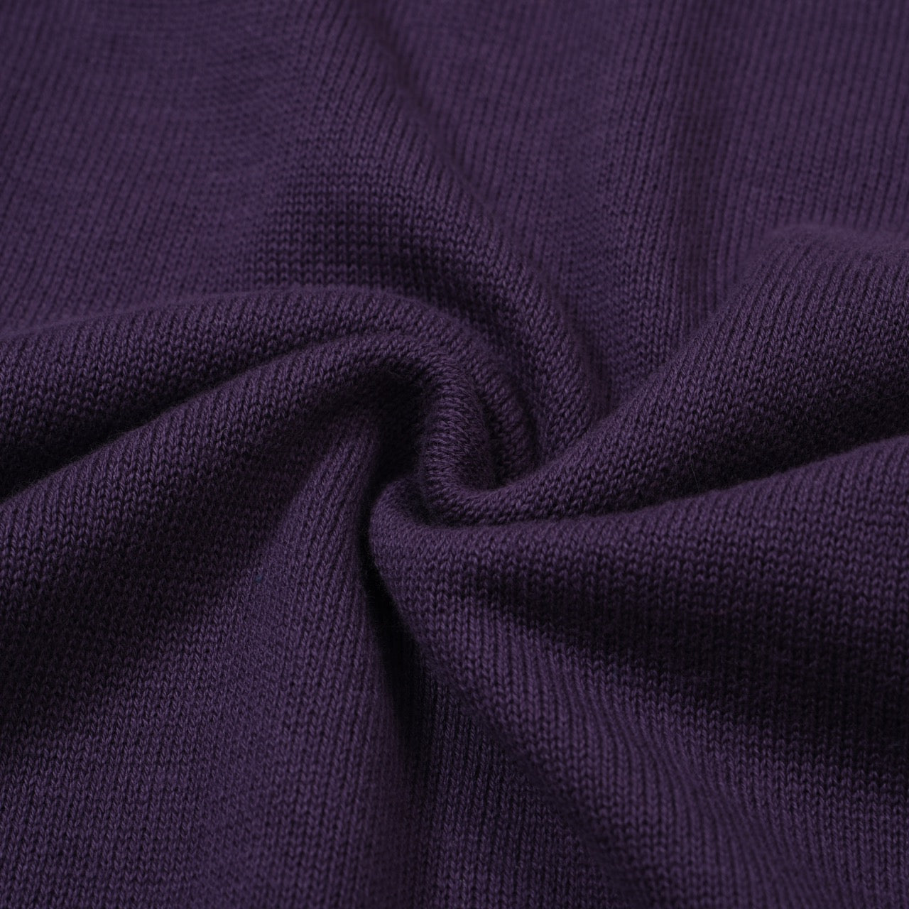 OXKNIT Men Vintage Clothing 1960s Mod Style Casual Violet Classic Button Knit Retro Polo