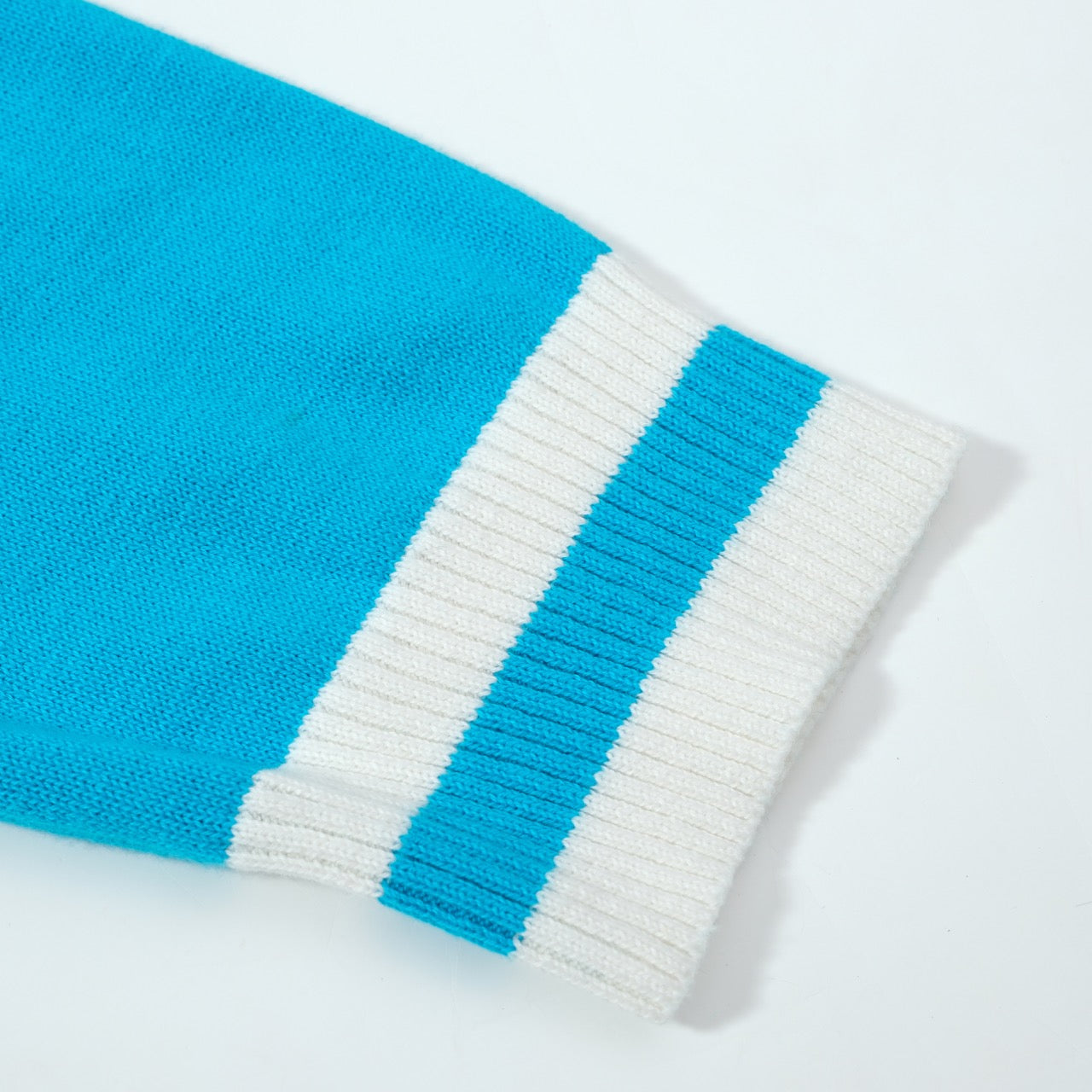 OXKNIT Men Vintage Clothing 1970s Mod Style Casual Sky Blue