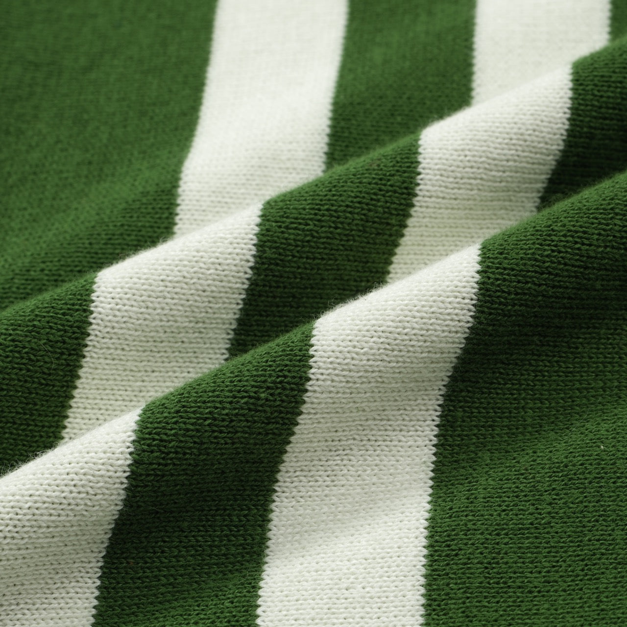 Men's 70s Green Knit Tee | Vintage Racing Stripe Mod T-Shirt – OXKnit