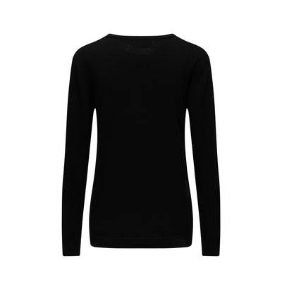 OXKNIT Women Vintage Clothing 1960s Mod Style Casual Knitwear Long Sleeve Yellow Lightning Retro T-shirts