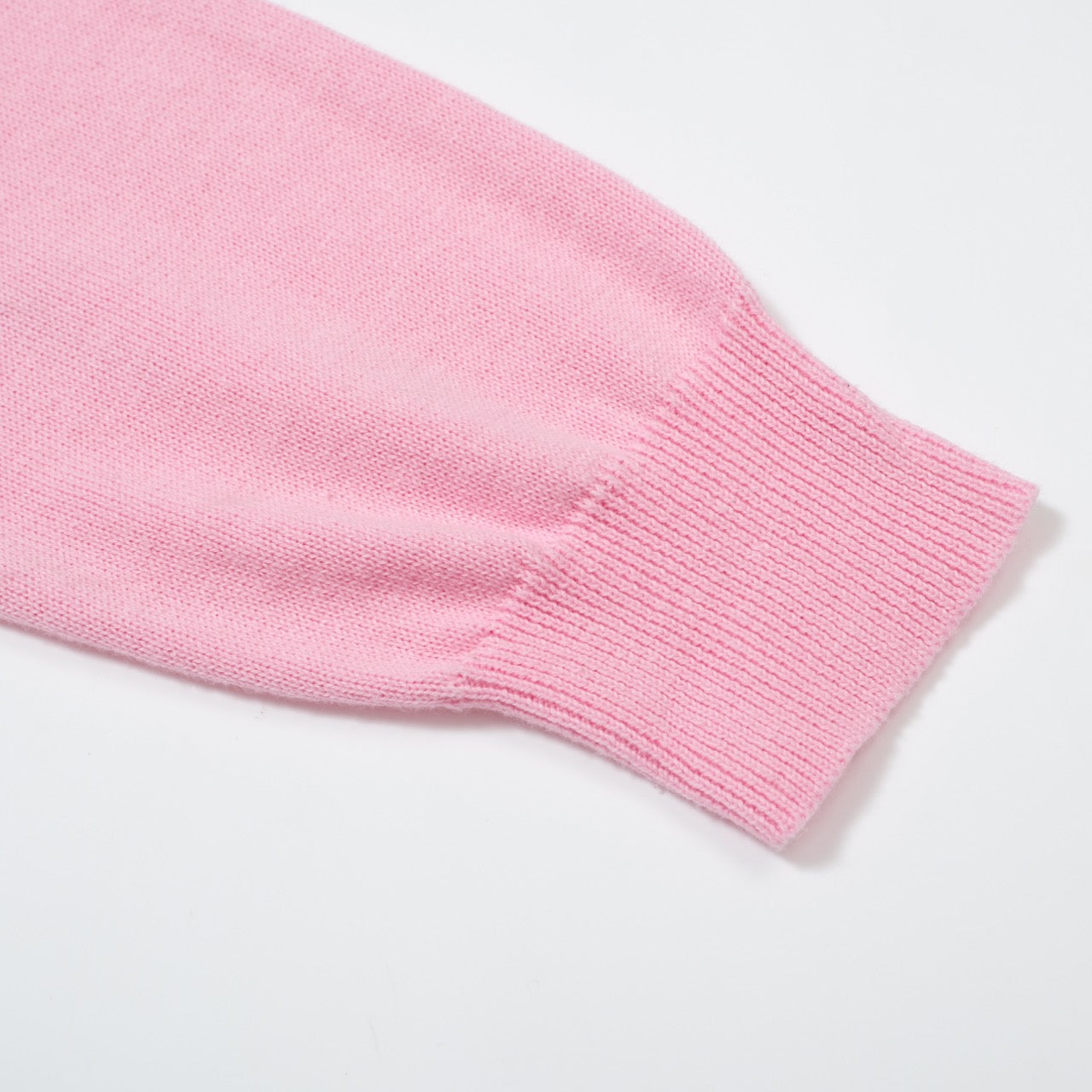 OXKNIT Women Vintage Clothing 1960s Mod Style Casual Long Sleeve Pink Rainbow Striped Knit Retro T-shirts