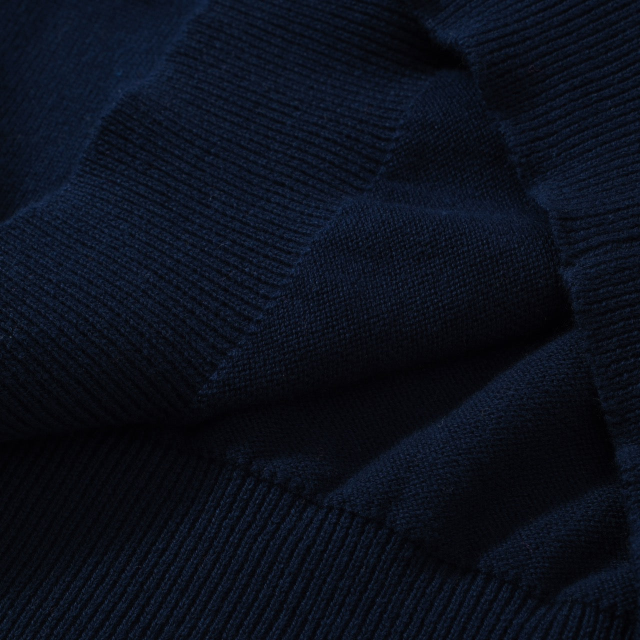 OXKNIT Women Vintage Clothing 1960s Mod Style Casual Rainbow Stripe Knit Dark Blue Retro T-shirts