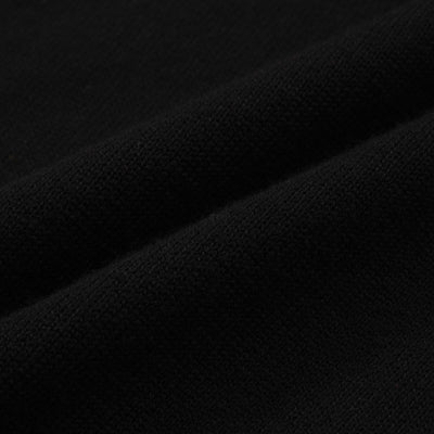 OXKNIT Women Vintage Clothing 1970s Mod Style Casual Black & Pink Knitted Short Sleeves Knitwear Retro Tshirt