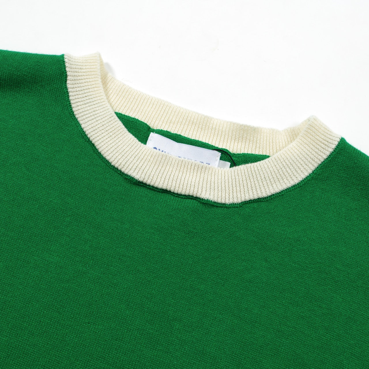 OXKNIT Women Vintage Clothing 1970s Mod Style Casual Green Knitted Short Sleeves Knitwear Retro Tshirt