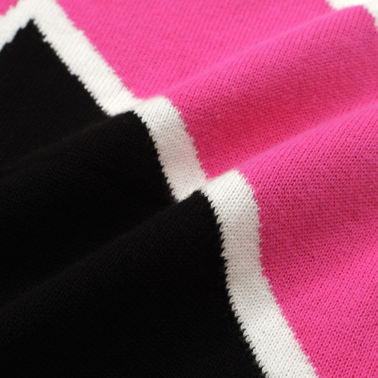 OXKNIT Women Vintage Clothing 1970s Mod Style Casual Pink Lightng Knitted Short Sleeves Knitwear Retro Tshirt