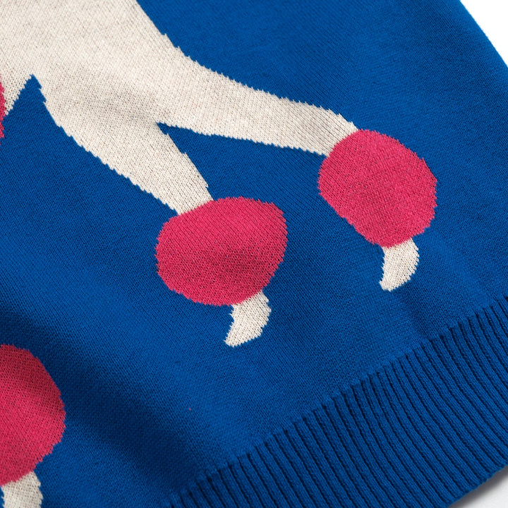 Women's Vintage Pop Art Poodle Knit