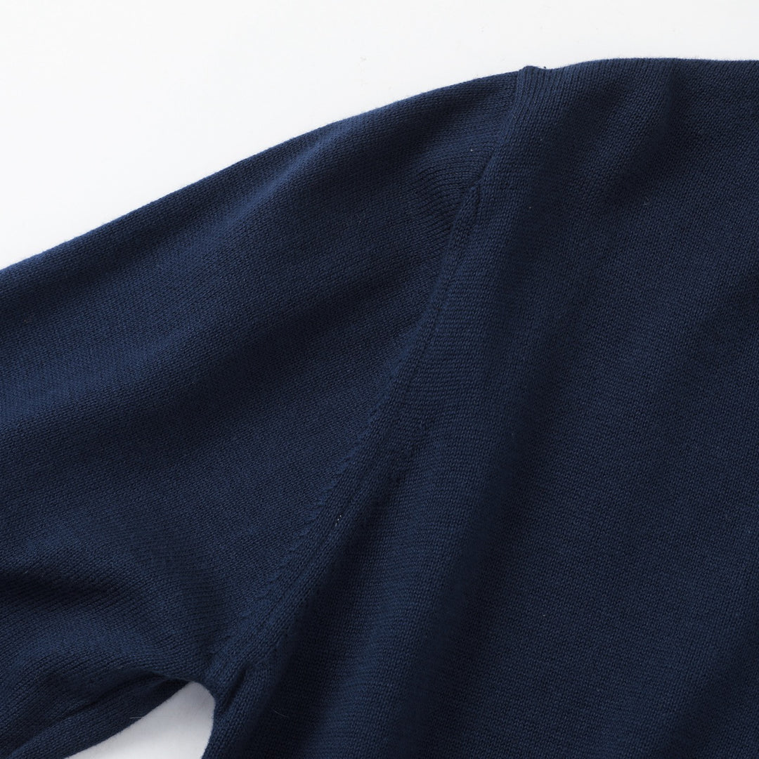 Women's 70s Vintage Collegiate Hooded Knit Cardigan - Cropped Length