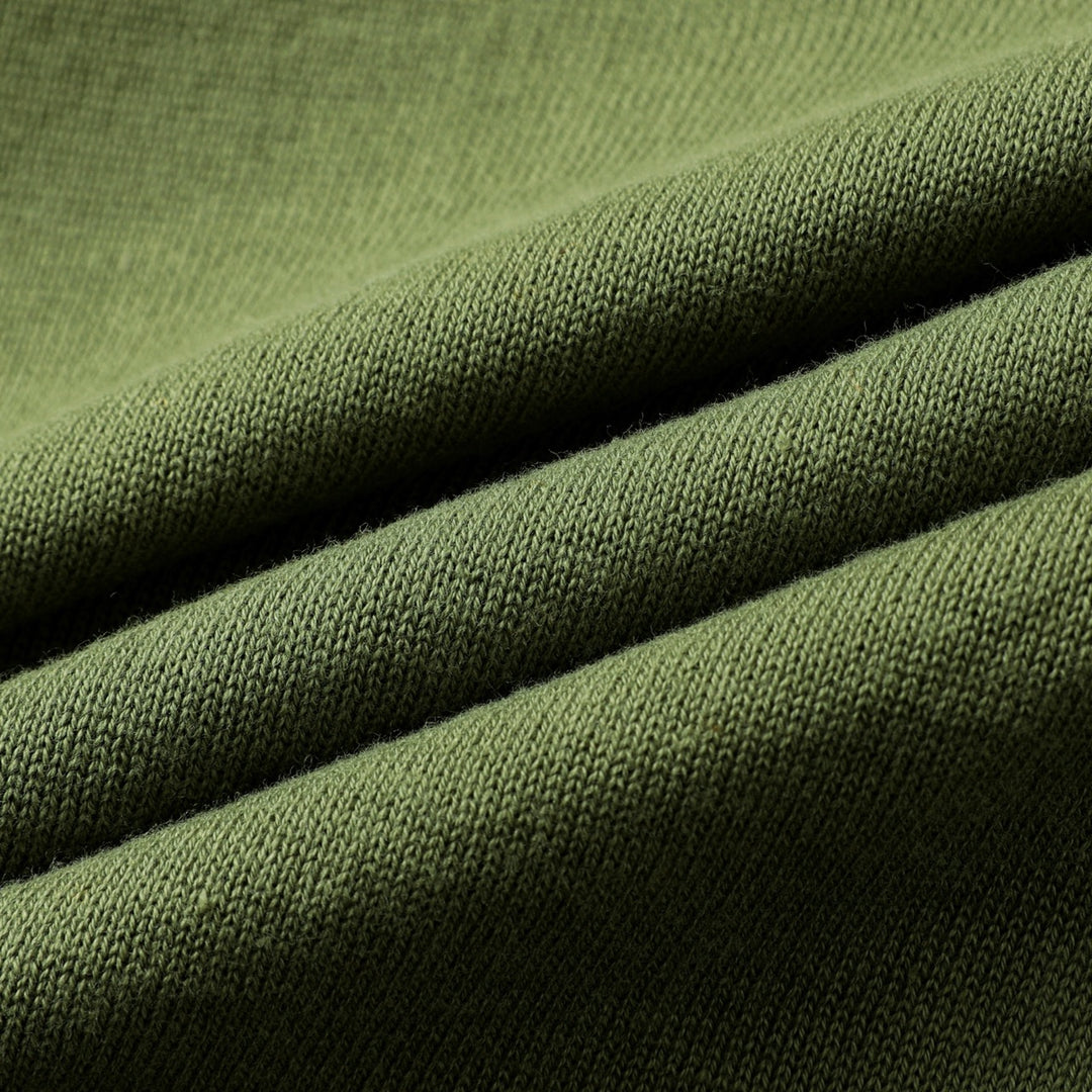 Men's Green 70s Pastoral Animal Collegiate Jacquard Knit Sweater